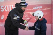 FIS Baltic Cup 2018 3. posms, jauniešu un meistaru PSL apbalvošana, Foto: Emīls Lukšo