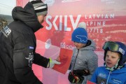 FIS Baltic Cup 2018 3. posms, jauniešu un meistaru PSL apbalvošana, Foto: Emīls Lukšo