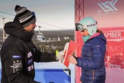 FIS Baltic Cup 2018 3. posms, jauniešu un meistaru PSL apbalvošana, Foto: Emīls Lukšo