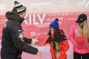 FIS Baltic Cup 2018 3. posms, jauniešu un meistaru PSL apbalvošana, Foto: Emīls Lukšo