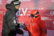 FIS Baltic Cup 2018 3. posms, jauniešu un meistaru PSL apbalvošana, Foto: Emīls Lukšo