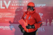 FIS Baltic Cup 2018 3. posms, jauniešu un meistaru PSL apbalvošana, Foto: Emīls Lukšo