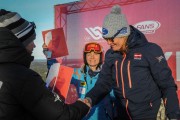 FIS Baltic Cup 2018 3. posms, jauniešu un meistaru PSL apbalvošana, Foto: Emīls Lukšo