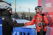 FIS Baltic Cup 2018 3. posms, jauniešu un meistaru PSL apbalvošana, Foto: Emīls Lukšo