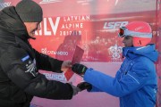 FIS Baltic Cup 2018 3. posms, jauniešu un meistaru PSL apbalvošana, Foto: Emīls Lukšo