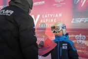 FIS Baltic Cup 2018 3. posms, jauniešu un meistaru PSL apbalvošana, Foto: Emīls Lukšo