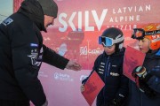 FIS Baltic Cup 2018 3. posms, jauniešu un meistaru PSL apbalvošana, Foto: Emīls Lukšo