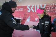 FIS Baltic Cup 2018 3. posms, jauniešu un meistaru PSL apbalvošana, Foto: Emīls Lukšo