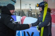 FIS Baltic Cup 2018 3. posms, jauniešu un meistaru PSL apbalvošana, Foto: Emīls Lukšo