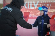 FIS Baltic Cup 2018 3. posms, jauniešu un meistaru PSL apbalvošana, Foto: Emīls Lukšo