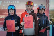 FIS Baltic Cup 2018 3. posms, jauniešu un meistaru PSL apbalvošana, Foto: Emīls Lukšo