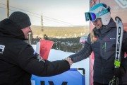 FIS Baltic Cup 2018 3. posms, jauniešu un meistaru PSL apbalvošana, Foto: Emīls Lukšo