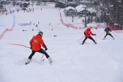 FIS Baltijas kauss 2023 5. posms, jauniešu un meistaru SG treninš, Foto: E.Lukšo