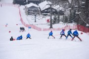 FIS Baltijas kauss 2023 5. posms, jauniešu un meistaru SG treninš, Foto: E.Lukšo