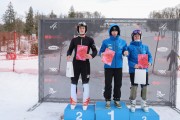 FIS kalnu slēpošanas sacensību apbalvošana, Foto: S.Meldere