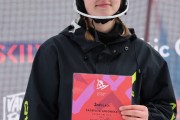 FIS kalnu slēpošanas sacensību apbalvošana, Foto: S.Meldere