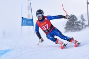 FIS Baltijas kauss 2023 6.posms, jauniešu un meistaru GS, Foto: E.Lukšo