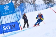 FIS Baltijas kauss 2023 6.posms, jauniešu un meistaru GS, Foto: E.Lukšo