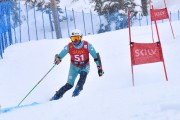 FIS Baltijas kauss 2023 6.posms, jauniešu un meistaru GS, Foto: E.Lukšo