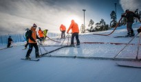 FIS Baltic Cup 2018 3. posms, trases sagatavošana, Foto: Emīls Lukšo