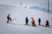 FIS Baltic Cup 2018 3. posms, trases sagatavošana, Foto: Emīls Lukšo