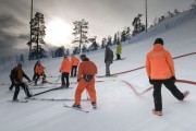 FIS Baltic Cup 2018 3. posms, trases sagatavošana, Foto: Emīls Lukšo