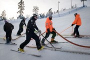 FIS Baltic Cup 2018 3. posms, trases sagatavošana, Foto: Emīls Lukšo