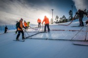 FIS Baltic Cup 2018 3. posms, trases sagatavošana, Foto: Emīls Lukšo