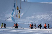 FIS Baltic Cup 2018 3. posms, trases sagatavošana, Foto: Emīls Lukšo