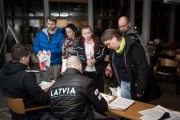 FIS Baltic Cup 2018 3. posms, pirmā komandu kapteiņu sapulce, Foto: Emīls Lukšo