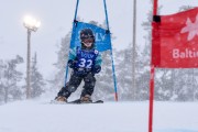 FIS Baltijas kauss 2023 6.posms, U10 sacensības, Foto: E.Lukšo