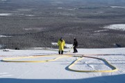 FIS Baltijas kauss 2023 6.posms, trases gatavošana FIS sacensībām, Foto: E.Lukšo