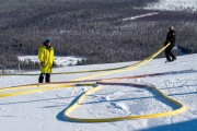 FIS Baltijas kauss 2023 6.posms, trases gatavošana FIS sacensībām, Foto: E.Lukšo