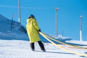 FIS Baltijas kauss 2023 6.posms, trases gatavošana FIS sacensībām, Foto: E.Lukšo