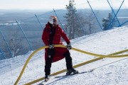 FIS Baltijas kauss 2023 6.posms, trases gatavošana FIS sacensībām, Foto: E.Lukšo