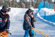 FIS Baltijas kauss 2023 6.posms, trases gatavošana FIS sacensībām, Foto: E.Lukšo