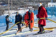 FIS Baltijas kauss 2023 6.posms, trases gatavošana FIS sacensībām, Foto: E.Lukšo