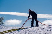 FIS Baltijas kauss 2023 6.posms, trases gatavošana FIS sacensībām, Foto: E.Lukšo