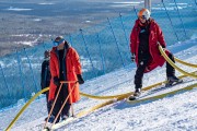 FIS Baltijas kauss 2023 6.posms, trases gatavošana FIS sacensībām, Foto: E.Lukšo