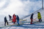 FIS Baltijas kauss 2023 6.posms, trases gatavošana FIS sacensībām, Foto: E.Lukšo