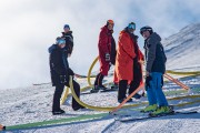 FIS Baltijas kauss 2023 6.posms, trases gatavošana FIS sacensībām, Foto: E.Lukšo