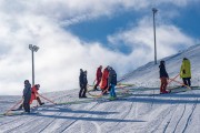 FIS Baltijas kauss 2023 6.posms, trases gatavošana FIS sacensībām, Foto: E.Lukšo