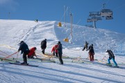 FIS Baltijas kauss 2023 6.posms, trases gatavošana FIS sacensībām, Foto: E.Lukšo