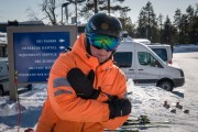 FIS Baltic Cup 2018 3. posms, LČ milzu slalomā apbalvošana, Foto: Emīls Lukšo